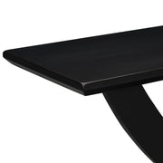 Console Table With Cross Leg Base And Reinforced Support Plate - R&R Furniture Gallery (Fountain Valley, CA)