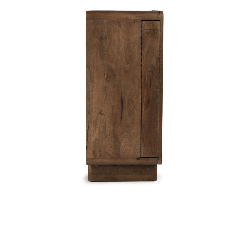 Holmes - Bar Cabinet - Artisan Brown - R&R Furniture Gallery (Fountain Valley, CA)