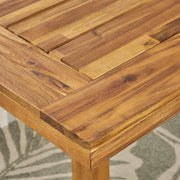 Outdoor Dining Set - Sandblast Natural Finish - R&R Furniture Gallery (Fountain Valley, CA)