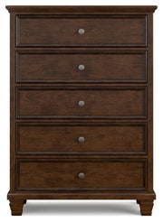 Danabrin - Five Drawer Chest - Brown - R&R Furniture Gallery (Fountain Valley, CA)