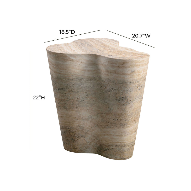 Slab - Tall Side Table - R&R Furniture Gallery (Fountain Valley, CA)