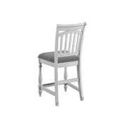 Slat Back Barstools (Set of 2) - Gray - R&R Furniture Gallery (Fountain Valley, CA)