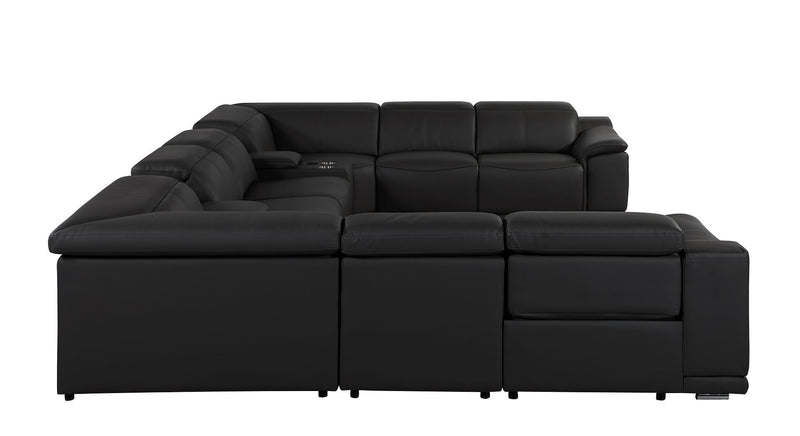 9762 - 10-Piece U Shaped Sectional Sofa With 4 Power Recliners