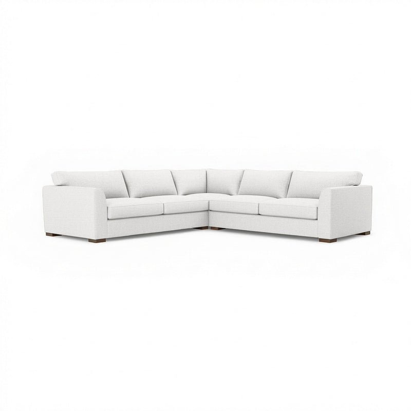 Classic Home Bryson 3-piece ElPaso sectional sofa with plush cushions and modern design, perfect for living room comfort.