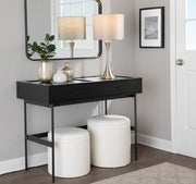 Lumi Source Lenuxe contemporary semi-gloss table lamp set with sleek modern design, ideal for stylish home lighting.