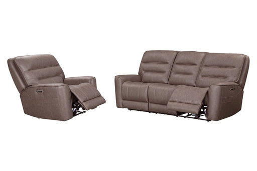 Parker Living Lawson power reclining 3-piece sofa set with plush fabric upholstery and modern design for stylish living rooms.