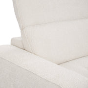 Darrow - Upholstered Power Recliner Sofa - Ivory - R&R Furniture Gallery (Fountain Valley, CA)
