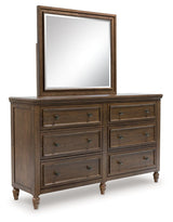 Sturlayne - Dresser And Mirror - Brown - R&R Furniture Gallery (Fountain Valley, CA)