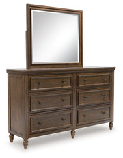 Sturlayne - Dresser And Mirror - Brown - R&R Furniture Gallery (Fountain Valley, CA)
