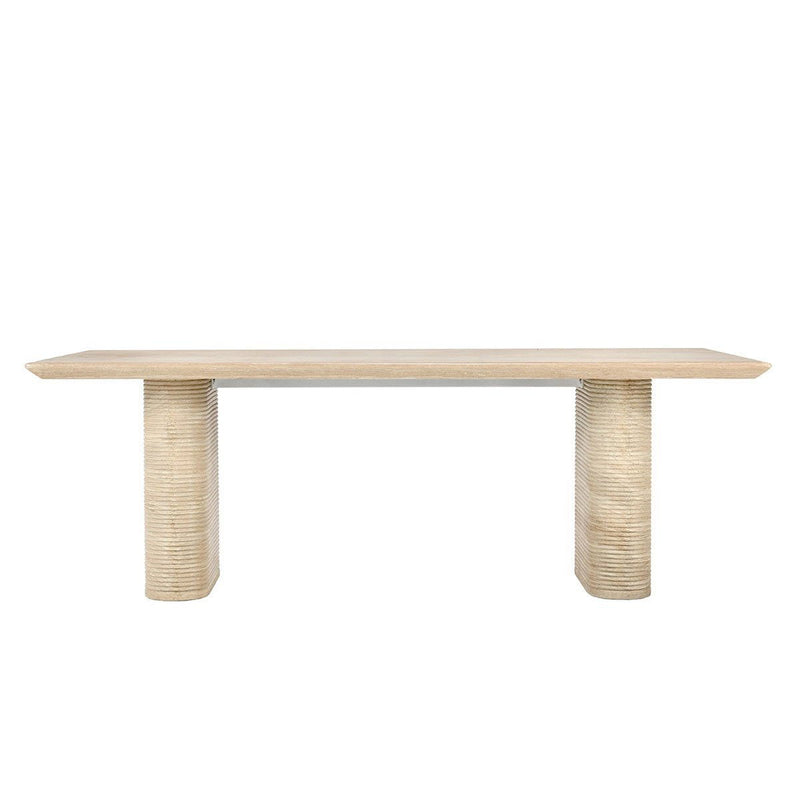 Aiden - Outdoor Dining Table - Beige - R&R Furniture Gallery (Fountain Valley, CA)