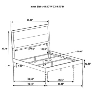 Strout - Panel Bed