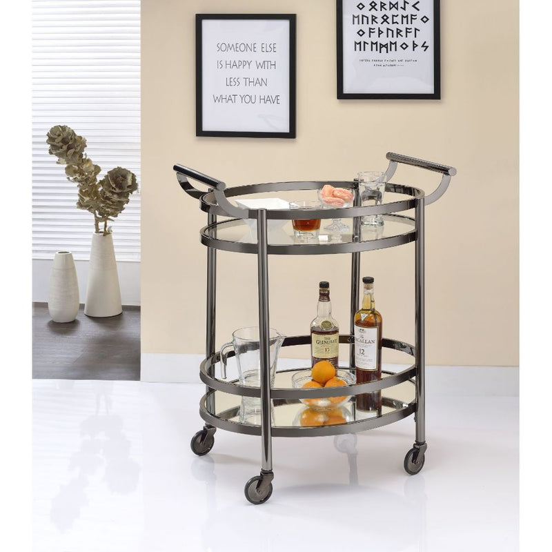 Lakelyn - Serving Cart - R&R Furniture Gallery (Fountain Valley, CA)
