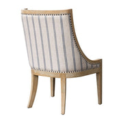 Upholstered Dining Chair With Nailhead Trim - R&R Furniture Gallery (Fountain Valley, CA)