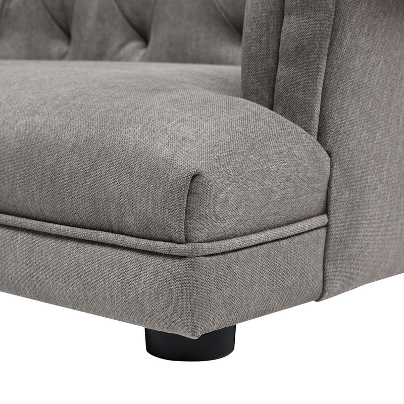 Kiki - Chesterfield Dog Sofa Bed Medium - R&R Furniture Gallery (Fountain Valley, CA)