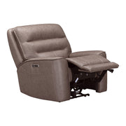 Pair of Parker Living Lawson Zero Gravity Power Recliner chairs in Sydney Brunette, featuring plush cushioning and modern design.