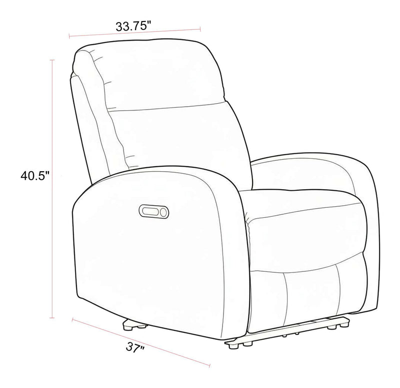 Tuscany - Power Recliner - R&R Furniture Gallery (Fountain Valley, CA)