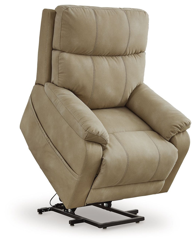 Next-Gen Durapella - Power Lift Recliner - R&R Furniture Gallery (Fountain Valley, CA)
