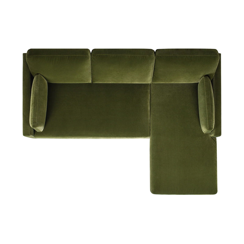 Knox - Modern Farmhouse Reversible Chaise Sectional Sofa - R&R Furniture Gallery (Fountain Valley, CA)