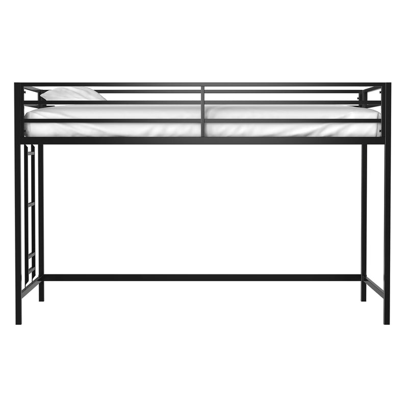 Adam - Twin Loft Bunk - Black - R&R Furniture Gallery (Fountain Valley, CA)