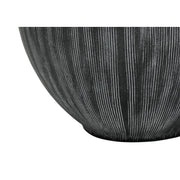Contemporary black ceramic table lamp by 8th Street with a sleek, modern design, perfect for living room or bedside lighting.