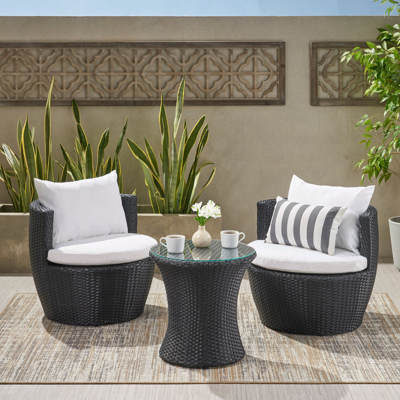 Kono - Chat Set Outdoor Furniture - R&R Furniture Gallery (Fountain Valley, CA)