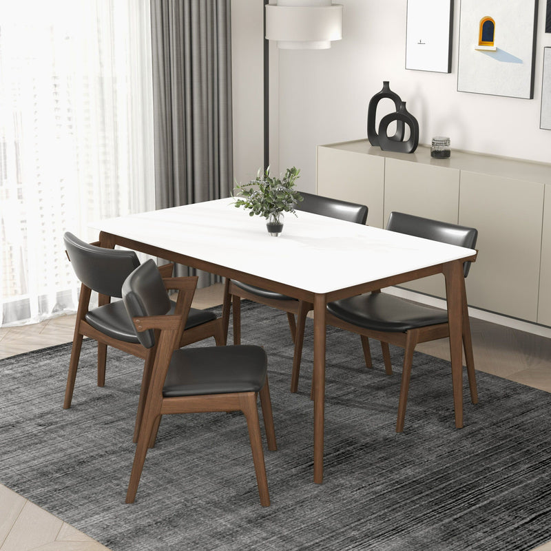 Edwin - Mid-Century Modern Dining Chair (Set of 2) - R&R Furniture Gallery (Fountain Valley, CA)
