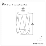 Kurt - Side Table - R&R Furniture Gallery (Fountain Valley, CA)