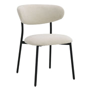 Jirina - Side Chair (Set of 2) - Beige Chenille - R&R Furniture Gallery (Fountain Valley, CA)