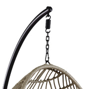 Vasant - Hanging Chair - Fabric & Wicker - R&R Furniture Gallery (Fountain Valley, CA)