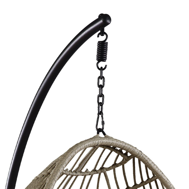 Vasant - Hanging Chair - Fabric & Wicker - R&R Furniture Gallery (Fountain Valley, CA)