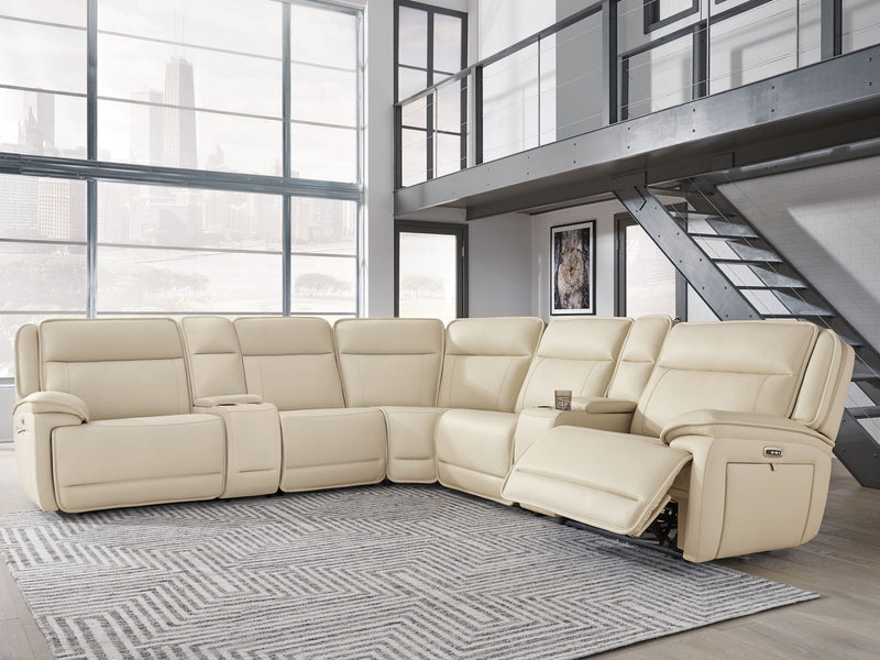 Double Deal - Reclining Sectional - R&R Furniture Gallery (Fountain Valley, CA)