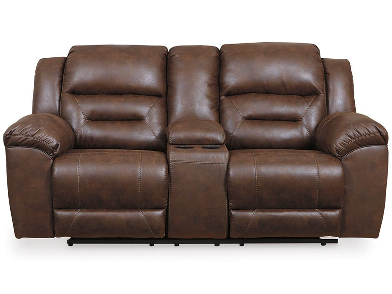 Stoneland - Power Reclining Loveseat - R&R Furniture Gallery (Fountain Valley, CA)
