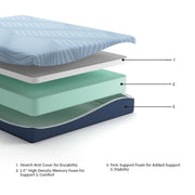 Peak 2.0 10 Memory Foam - Mattress - R&R Furniture Gallery (Fountain Valley, CA)