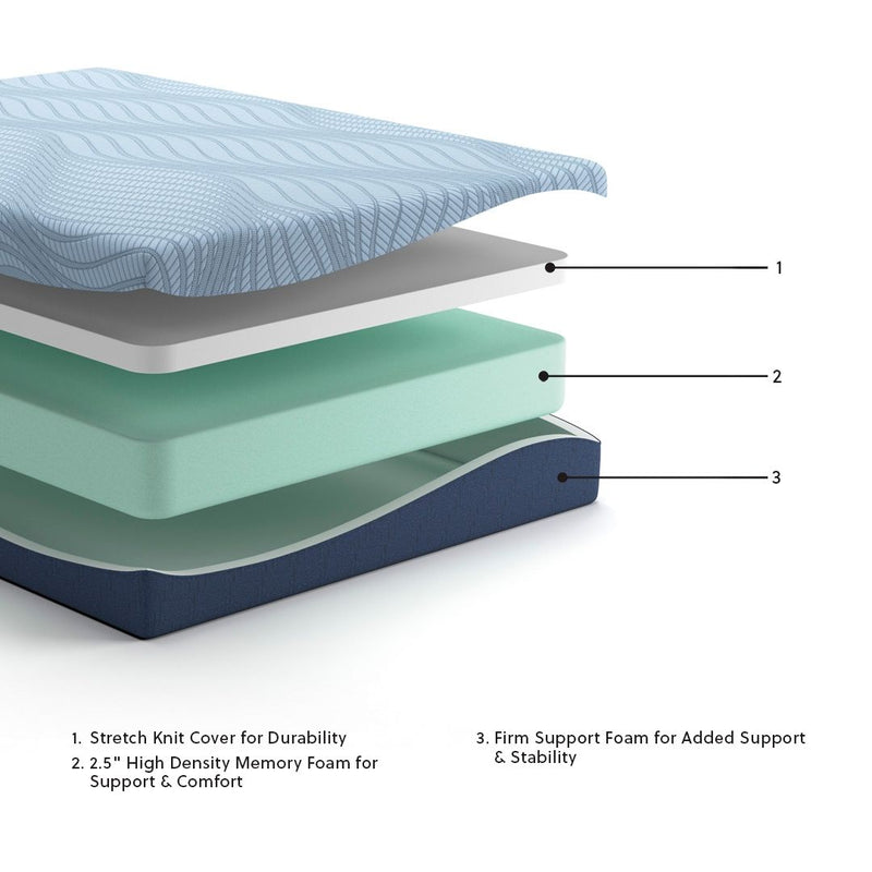 Peak 2.0 10 Memory Foam - Mattress - R&R Furniture Gallery (Fountain Valley, CA)