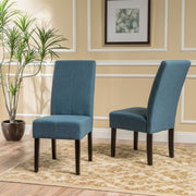 Pertica - Dining Upholstered Armless Chairs (Set of 2) - R&R Furniture Gallery (Fountain Valley, CA)