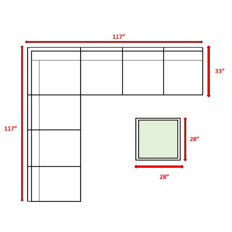 Seating Set With Cushions Handcrafted Wicker Design - R&R Furniture Gallery (Fountain Valley, CA)