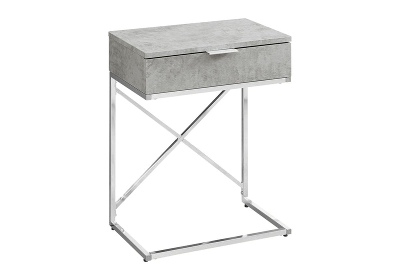 Accent Side Table, Storage Drawer, Spacious Tabletop, Contemporary & Modern - R&R Furniture Gallery (Fountain Valley, CA)