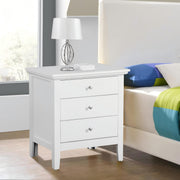 3 Drawer Nightstand & Dove Tailed Drawers - R&R Furniture Gallery (Fountain Valley, CA)