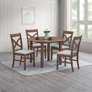 Ferris - Side Chair (Set of 2) - Brown - R&R Furniture Gallery (Fountain Valley, CA)