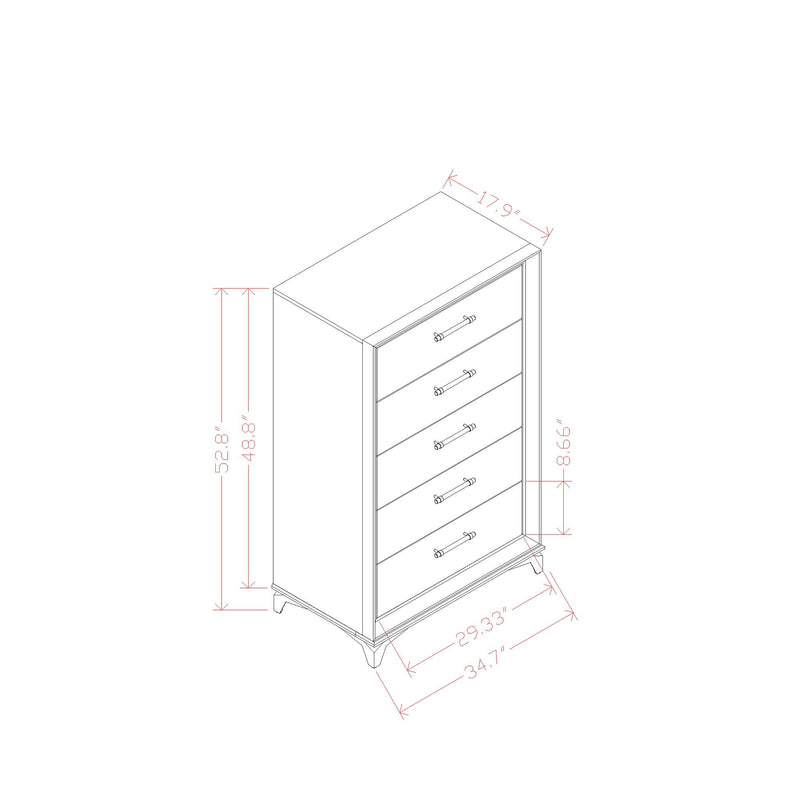Star - Chest - White - R&R Furniture Gallery (Fountain Valley, CA)