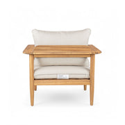 Terassi - Outdoor Lounge Chair (Set of 2) With Cushions - Beige / Light Teak - R&R Furniture Gallery (Fountain Valley, CA)