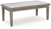 Rainier Ranch - Rectangular Cocktail Table - Brown / Beige - R&R Furniture Gallery (Fountain Valley, CA)
