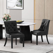 Cheney - Contemporary Dining Chair Tufted Upholstery (Set of 2) - R&R Furniture Gallery (Fountain Valley, CA)