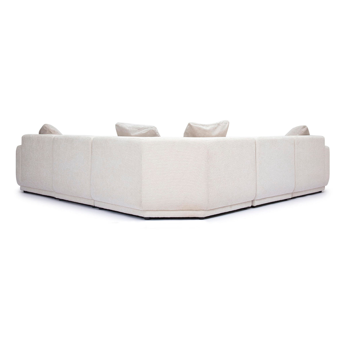 Perry - Modular L-Sectional - Cream - R&R Furniture Gallery (Fountain Valley, CA)
