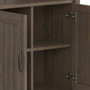 Lev - Bookcase - Smoky Brown - R&R Furniture Gallery (Fountain Valley, CA)