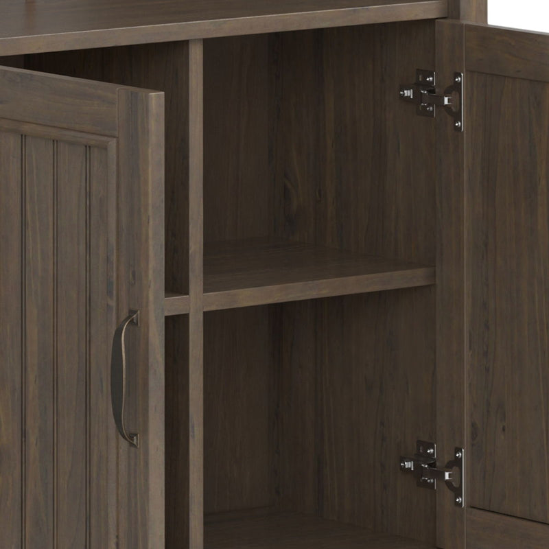 Lev - Bookcase - Smoky Brown - R&R Furniture Gallery (Fountain Valley, CA)