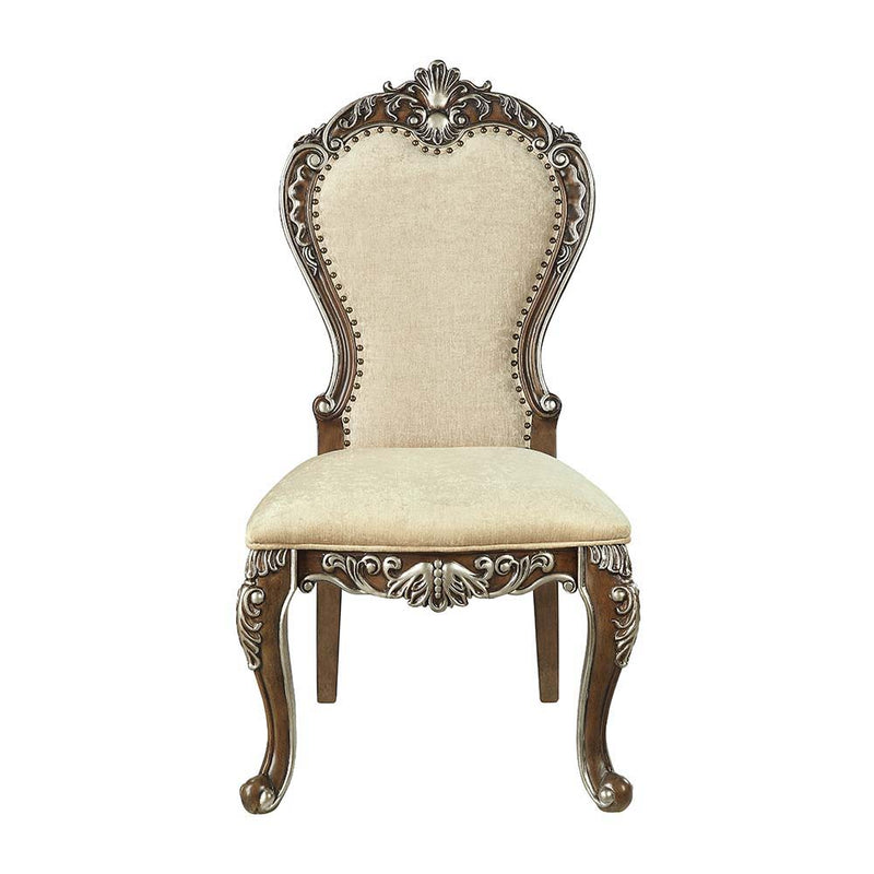 Latisha - Side Chair (Set of 2) - Antique Oak - R&R Furniture Gallery (Fountain Valley, CA)