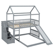 House Bunk Bed With Slide - R&R Furniture Gallery (Fountain Valley, CA)