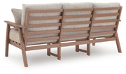 Grover Beach - Sofa With Cushion - Driftwood - R&R Furniture Gallery (Fountain Valley, CA)