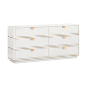 Julieta - 6 Drawer Dresser - R&R Furniture Gallery (Fountain Valley, CA)
